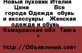 Новый пуховик Италия › Цена ­ 11 500 - Все города Одежда, обувь и аксессуары » Женская одежда и обувь   . Кемеровская обл.,Тайга г.
